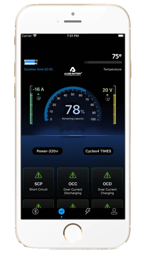 Allied Lithium Battery App